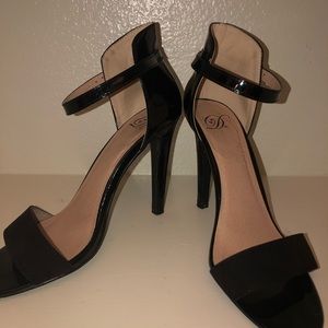 Black high heels